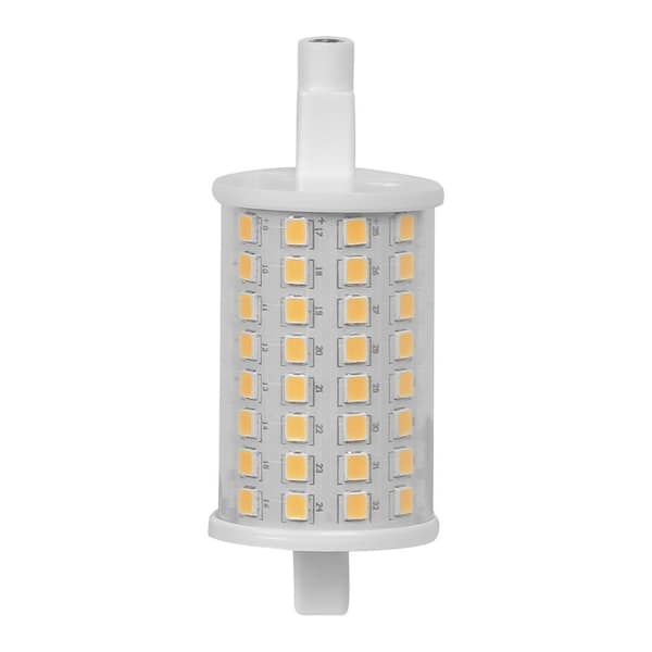 Oorzaak zelf paradijs Feit Electric 100-Watt Equivalent R7S 78MM R7 Base LED Light Bulb, Bright  White (6-Pack) BP100J78/LED/HDRP/6 - The Home Depot