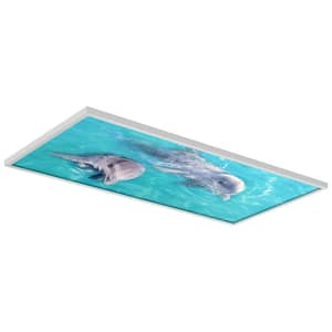 Ocean 002 2 ft. x 4 ft. Flexible Decorative Light Diffuser Panels Ocean for Classrooms and Offices