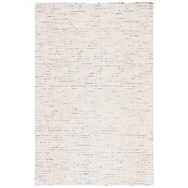 SAFAVIEH Abstract Ivory/Blue 6 ft. x 9 ft. Speckled Area Rug