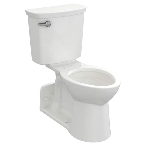 American Standard Yorkville VorMax Floor-Mount 2-Piece 1.28 GPF Single Flush Right Height Elongated Toilet in White, Seat Not Included