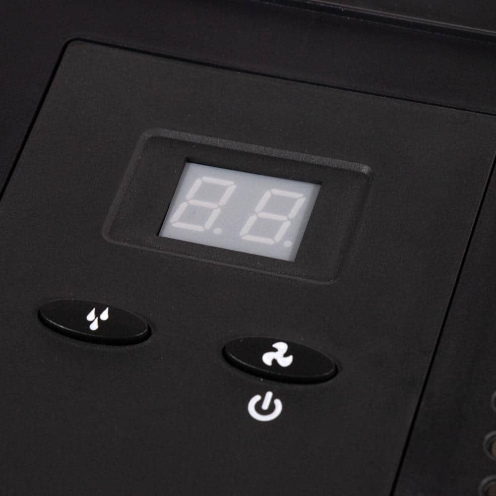 Titanium Tower Evaporative Humidifier with Dual Tanks