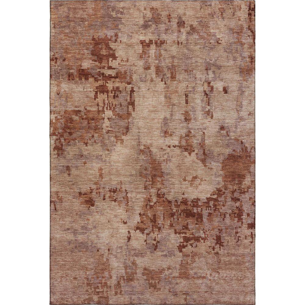 Mayfield Premium Machine Washable Abstract AMF2360 Copper 5 ft. x 7 ft. 6 in. Area Rug price history on PriceWatchPro