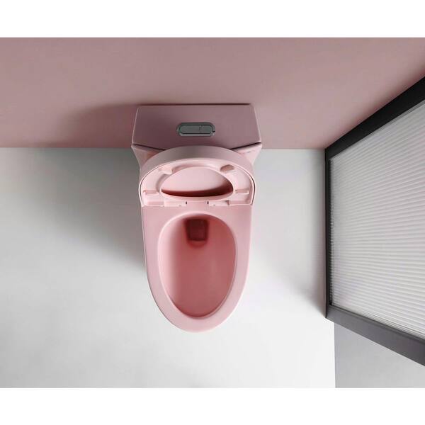 XUJMK 12 in. 1-Piece 1.1/1.6 GPF Water-Efficient Dual Flush