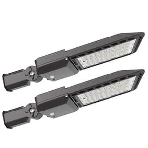 1500-Watt Equivalent Integrated LED Area Light for Stadium Street 5000K Dusk to Dawn 39000LM ETL Listed (2-Pack)