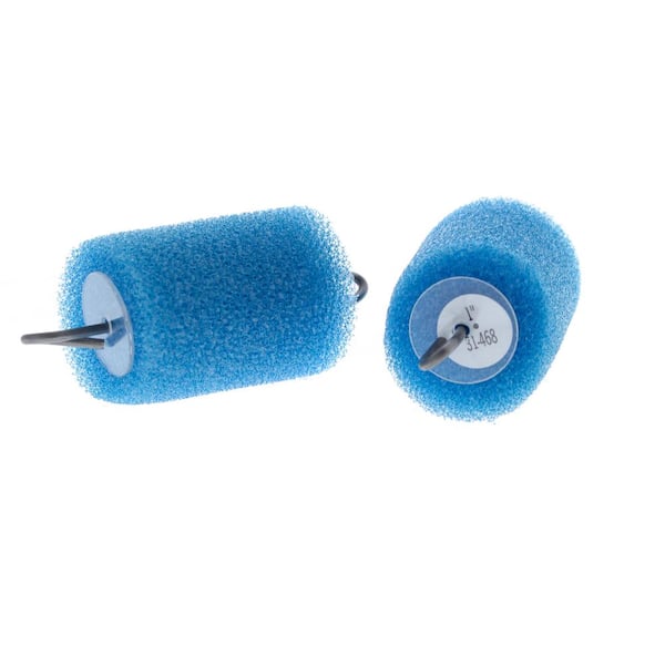 IDEAL 1 in. x 0.13 ft. Foam Carrier Blue (5 Pack)