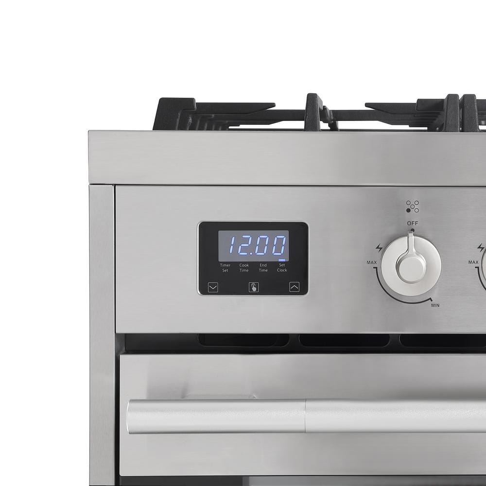 Empava 30" Stainless Steel Convection Gas Range with 5 Burners