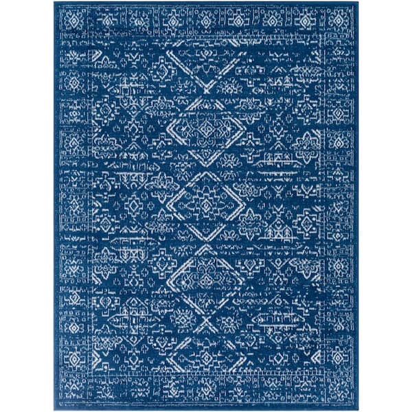 Artistic Weavers Ormed Navy 9 ft. x 12 ft. Indoor Area Rug
