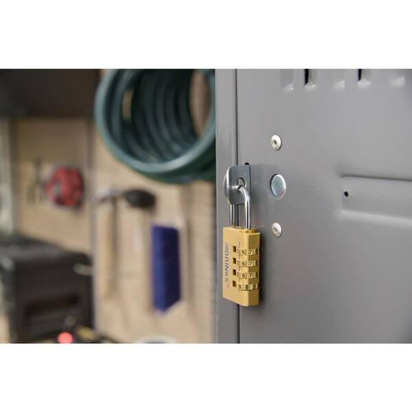 Brinks 1-3/16 in. (30 mm) Resettable Solid Brass Combination