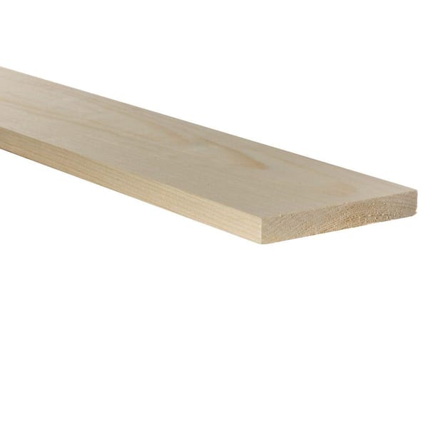 1 in. x 5 in. x 8 ft. S4S Select Eastern White Pine Board 418571 The Home Depot