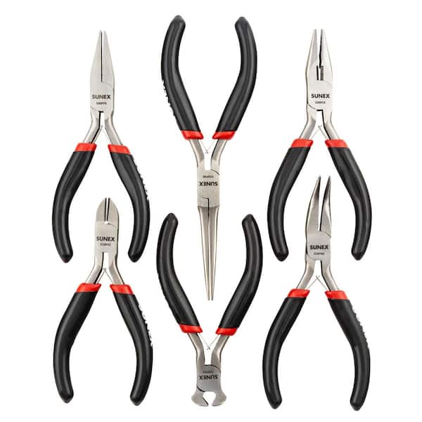 6 Pc. Mini Pliers Set SXMPS6 - The Home Depot