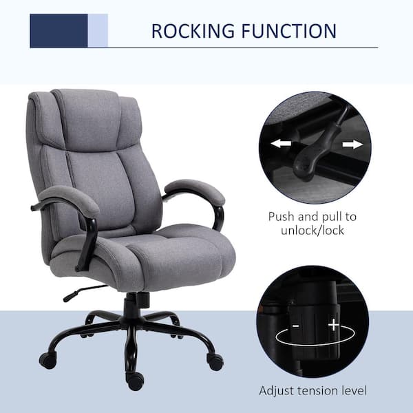 Vinsetto Ergonomic Executive Office Chair High Back Computer Desk Chai