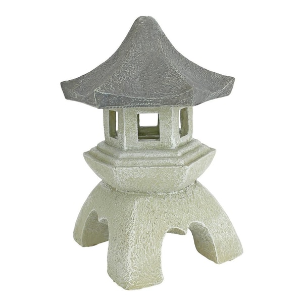 Design Toscano 10.5 in. H Pagoda Lantern Medium Sculpture