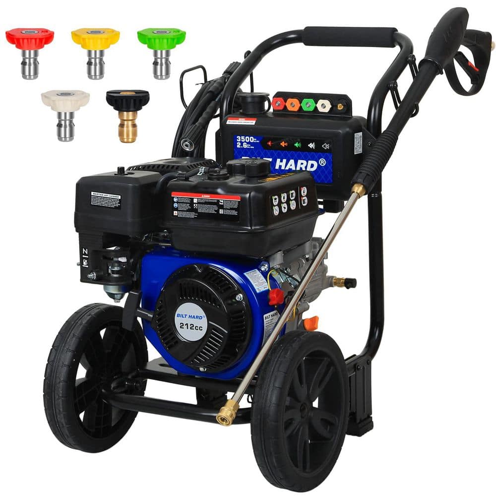 3500 PSI 2.6 GPM Cold Water Gas Pressure Washer 224cc Engine price history on PriceWatchPro