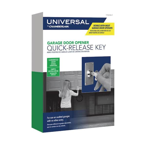 Quick Release Key for Garage Doors