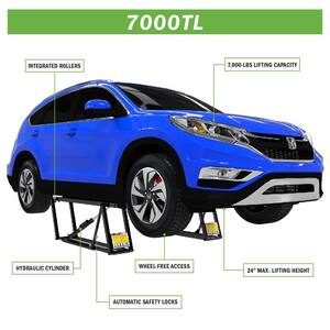 Portable Car Lift 7,000 lbs. Capacity