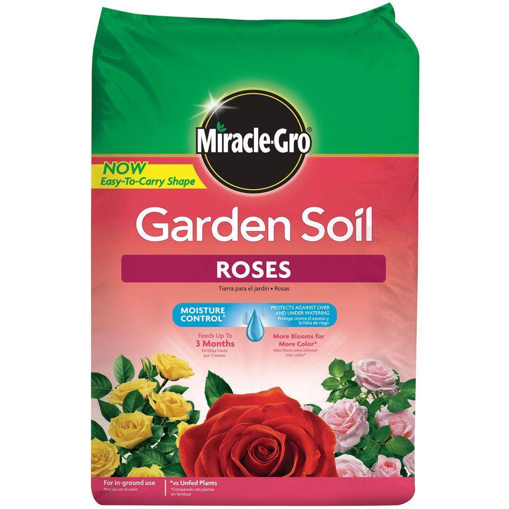 Miracle Gro Moisture Control 1 5 Cu Ft Garden Soil For Roses 73559430 The Home Depot