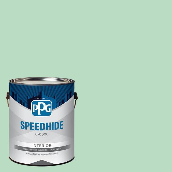 1 gal. PPG1226-3 Sprite Twist Satin Interior Paint