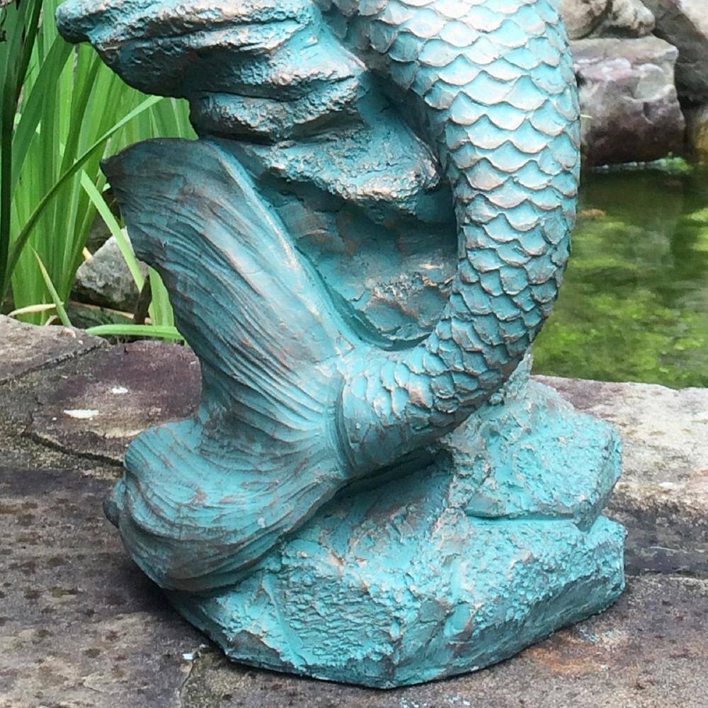HomeStyles Life's a Beach Sexy Mermaid on Coastal Rock Statue