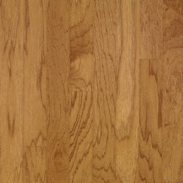 Bruce Autumn Wheat Hickory 3/8 in. T x 3 in. W Distressed Engineered Hardwood Flooring (22 sqft/case)