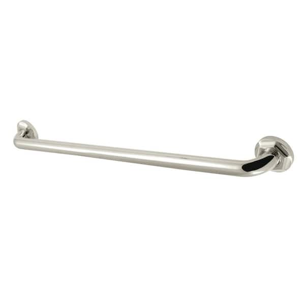 Kingston Brass Metropolitan 30 in. x 1-1/4 in. Grab Bar in Polished Nickel