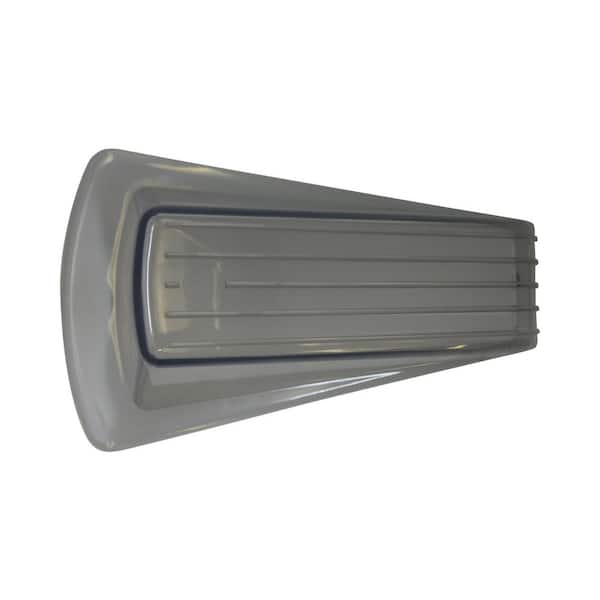 Grey Rubber Door Stop - 4 1/2L x 2 1/8W x 1 1/4H