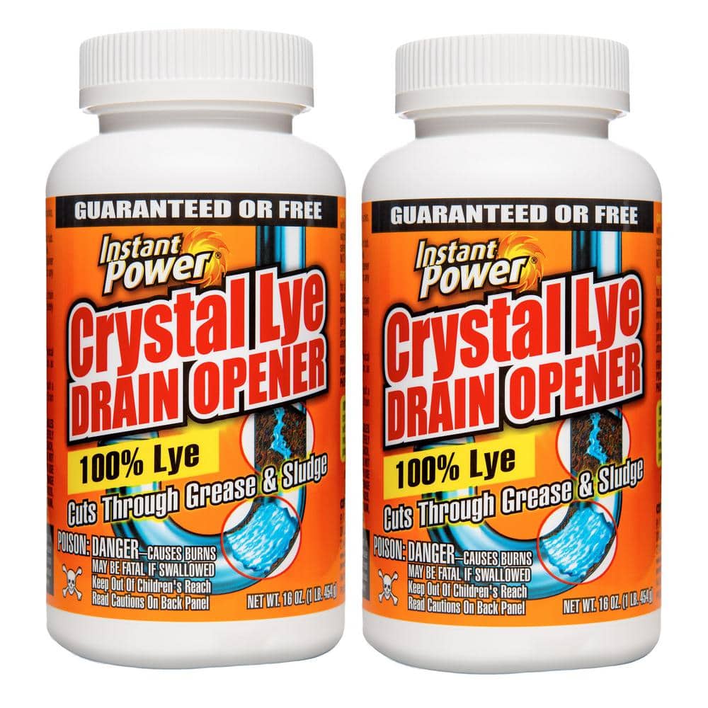 Crystal Lye Drain Opener (2-Pack) price history on PriceWatchPro