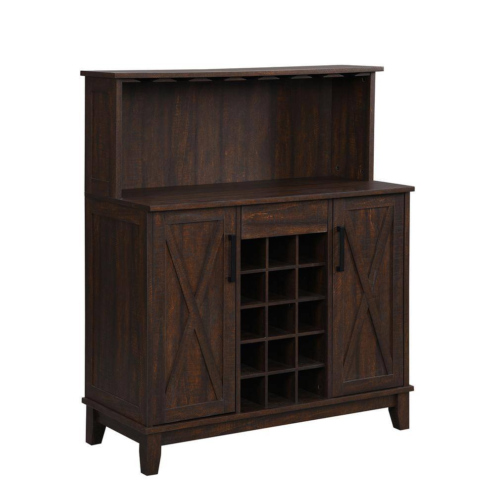Home Source Industries Home Source Bar with Wine Rack in
