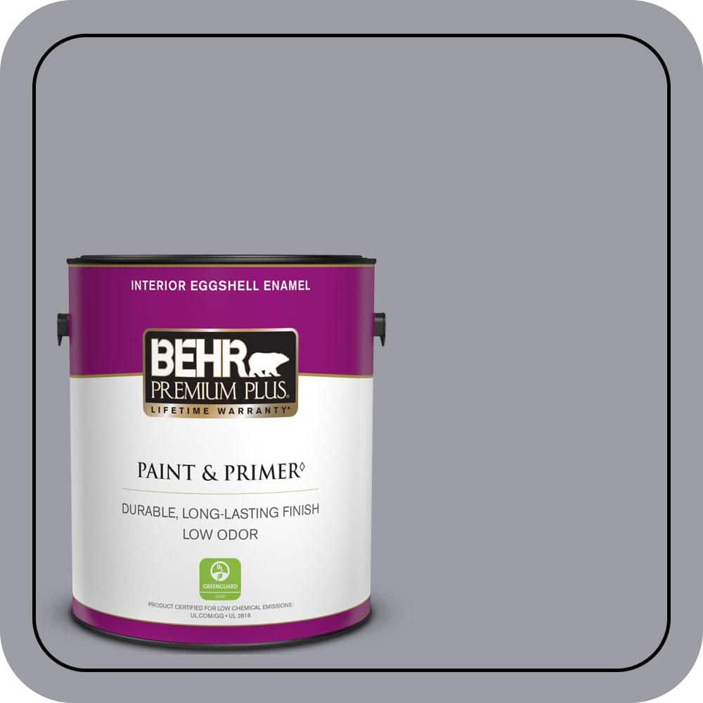 1 gal. #BNC-09 Heather Gray Eggshell Enamel Low Odor Interior Paint & Primer price history on PriceWatchPro