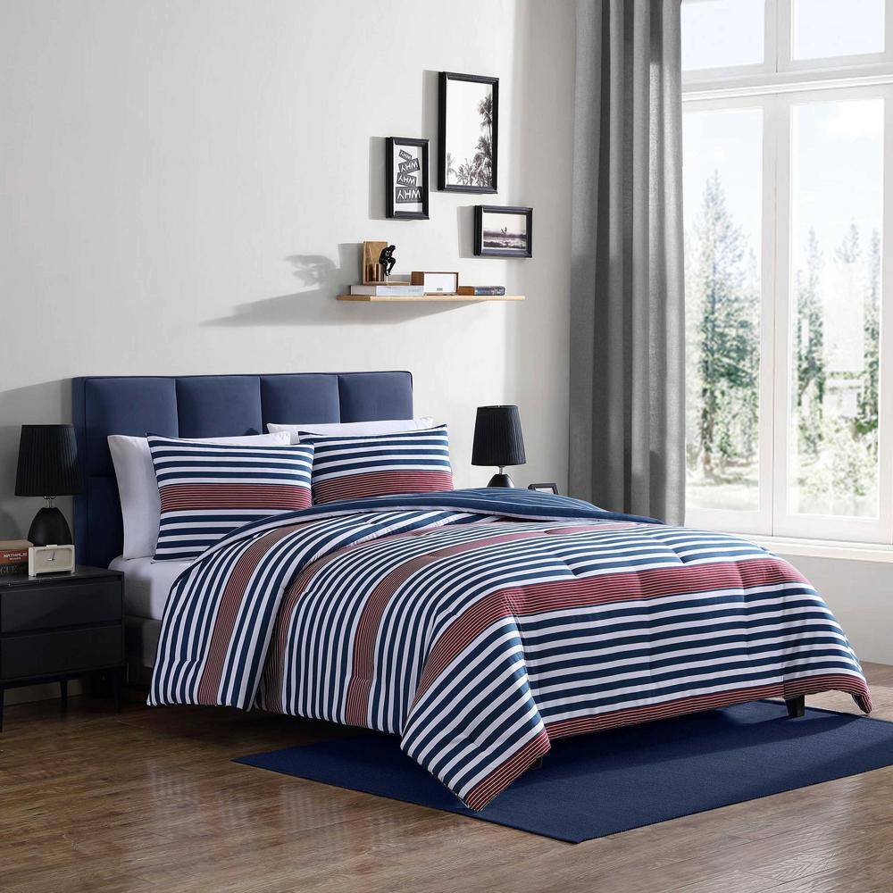 Bali Bliss Full Reversible Microfiber Comforter Set