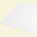 12 in. x 12 in. x 0.236 in. Foam PVC White Sheet