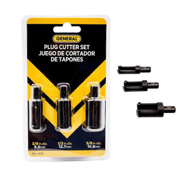 Plug Cutter Set (3-Piece)