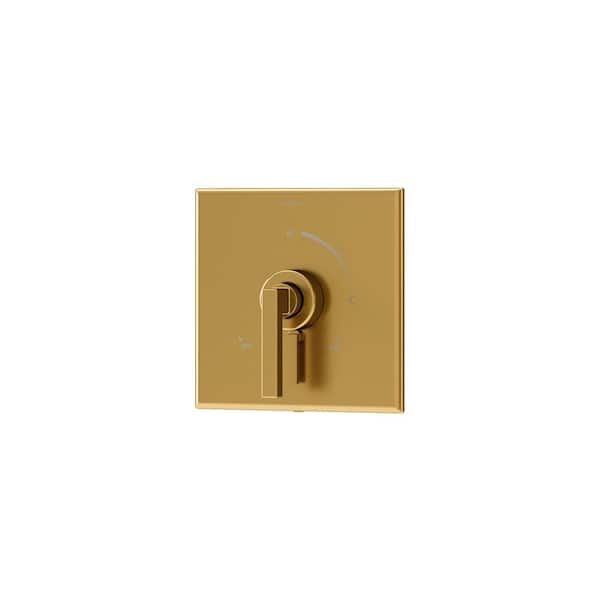 Symmons Duro 1-Handle Wall Mounted Shower Valve Handle Trim Kit with Volume Control Lever (Valve Not Included)