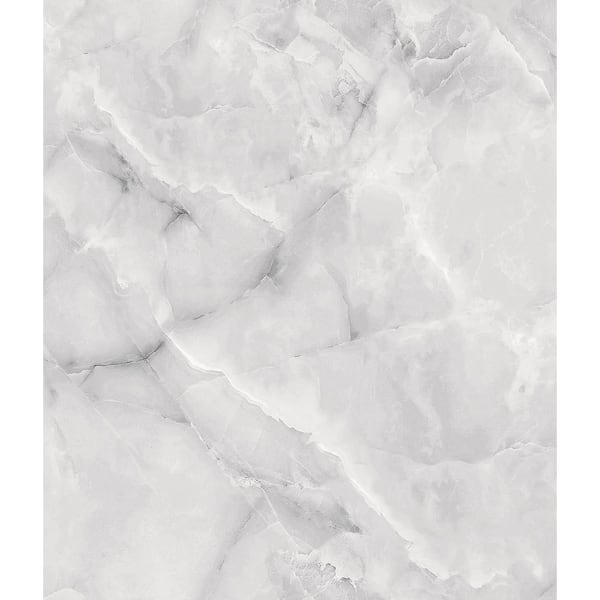 MyStyle Danby Marble Grey Vinyl Peel and Stick Wallpaper Sample