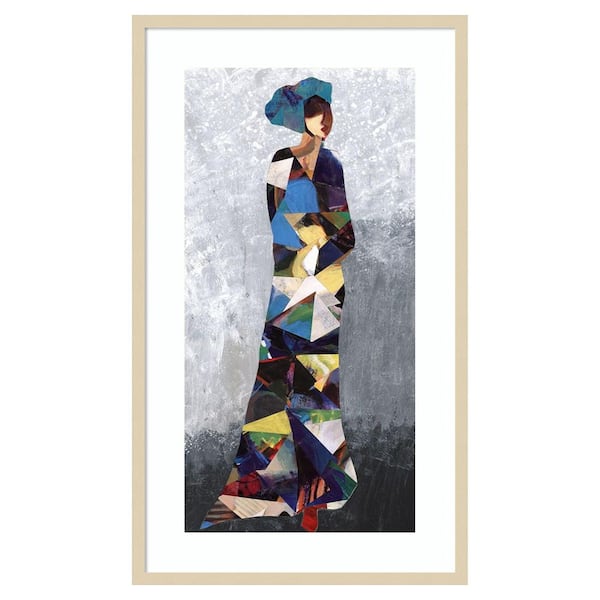 Amanti Art Couture Fashion II by Coco Good 1 Piece Framed Giclee People Art Print 41 in. x 24 in.