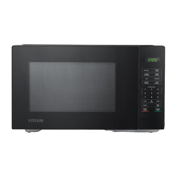 Photo 1 of 1.1 cu. ft. Countertop Microwave Oven in Black