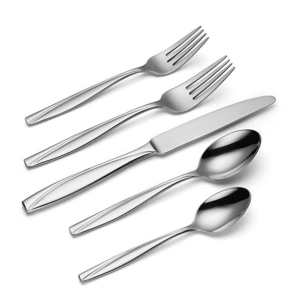 Oneida Camryn Mirror 45-Piece Silver 18/0-Stainless Steel Flatware