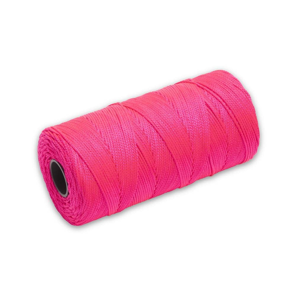 Braided Nylon Mason's Line 1000' Fl. Pink, Size 18 6 in. Core price history on PriceWatchPro