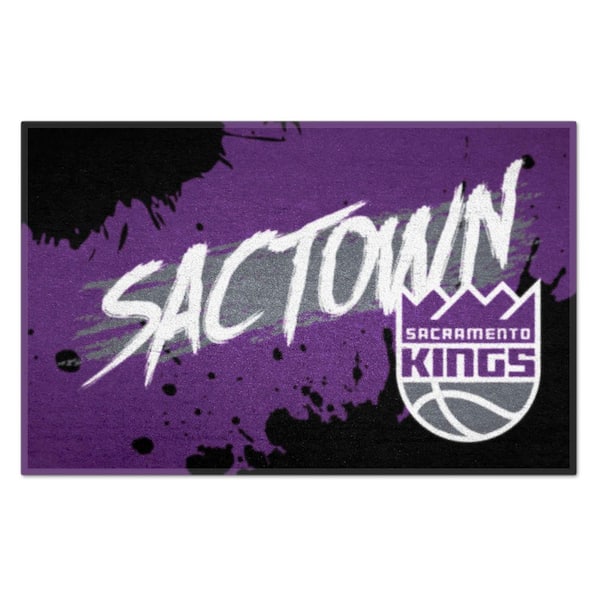 Sacramento Kings Slogan Purple 2 ft. x 3 ft. Starter Mat Area Rug