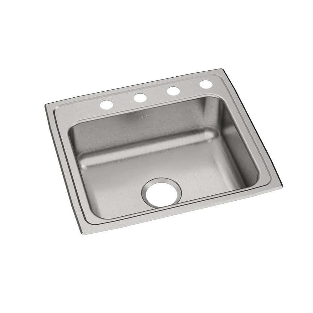 Elkay 22" Stainless Steel Single Bowl Drop-In Kitchen Sink