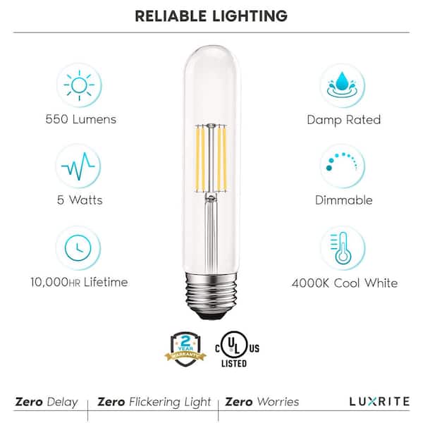 T9 Dimmable Edison Led Light Bulbs