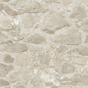 Field Stone Unpasted Wallpaper (Covers 56.9 sq. ft.)