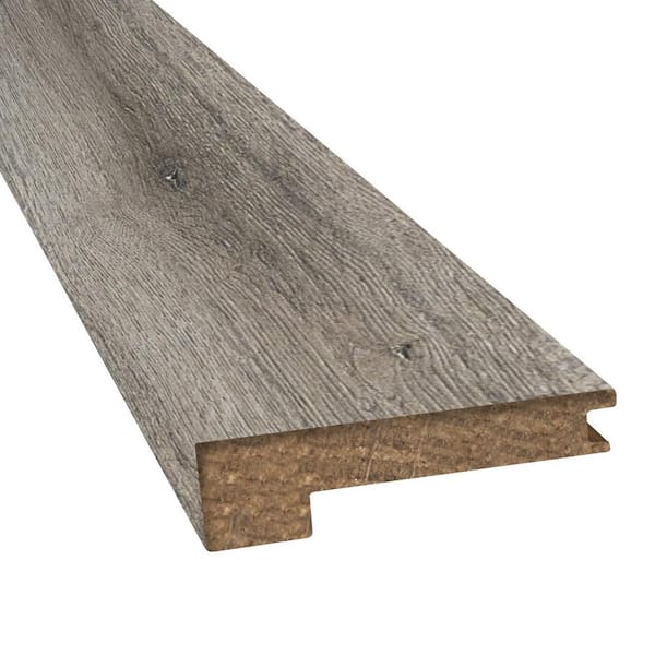 A&A Surfaces Sloan Ember 0.94 in. T x 4.53 in. W x 94 in. L Luxury Vinyl Flush Stair Nose Molding