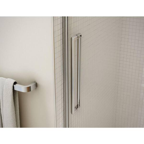 MAAX Utile Stone 32 in. x 60 in. x 83.5 in. Left Drain Alcove 