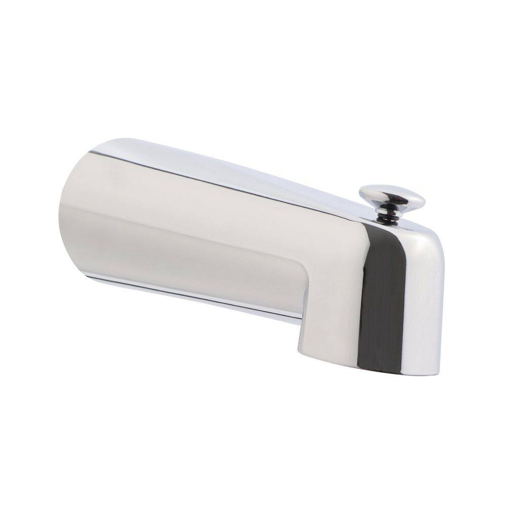 Tub Spout 1/2 in. Slip-on Tub Spout with Diverter 7 in. Bathtub Faucet Chrome Plated Finish price history on PriceWatchPro