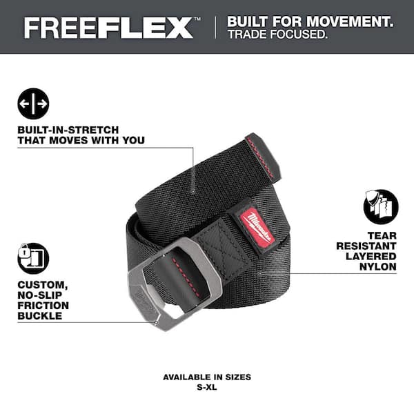 X-Large FREEFLEX Nylon Webbing 1.5" Belt