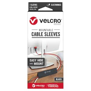 VELCRO 2-5/8 in. x 1-1/8 in. 5 ct 6/24 Cord Keepers White VEL-30819-USA -  The Home Depot