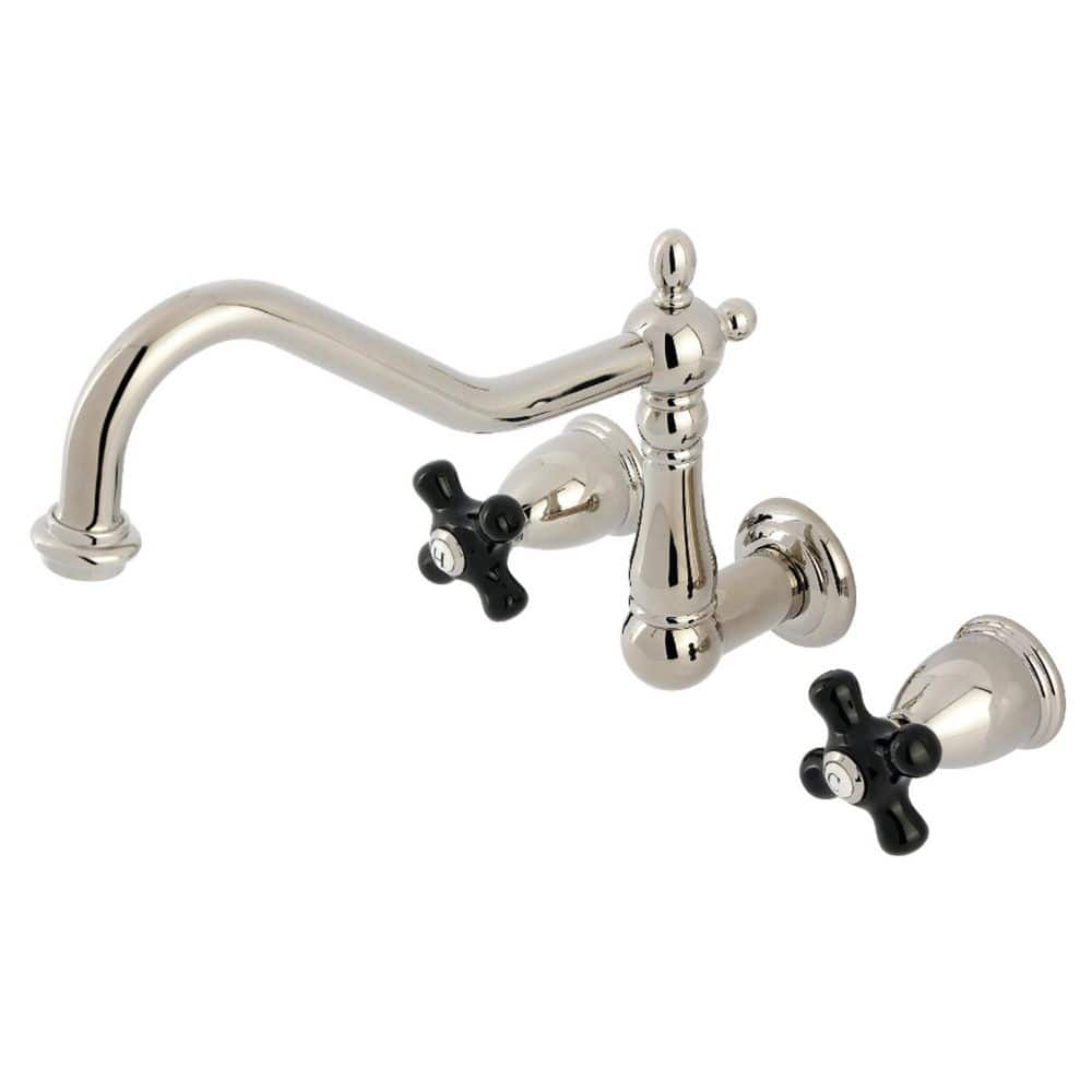 2-Handle Wall Mount Roman Tub Faucet in Polished Nickel (Valve Included) price history on PriceWatchPro