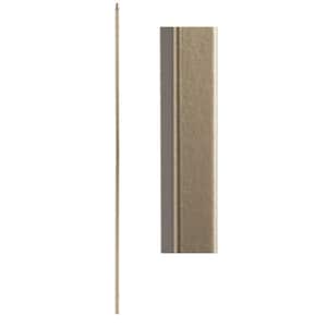 Dorado Gold 16.2.1-T Plain Straight Bar Hollow 0.5 in. x 44 in. Iron Baluster for Staircase Remodel