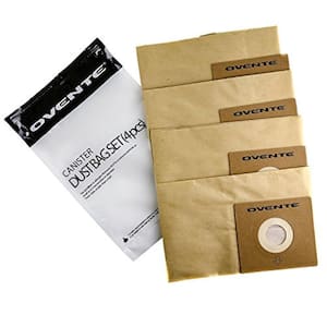 Premium Disposable Compact Dust Bag Replacement for ST1600 Series Canister Vacuum (4-Pack)