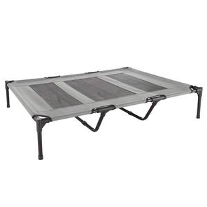 Extra Large Gray Elevated Pet Bed